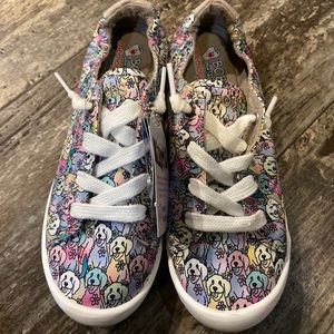 Womens Skechers Bobs Beach Bingo Aloha Doodle 113575 Multi Casual Shoes, NWT